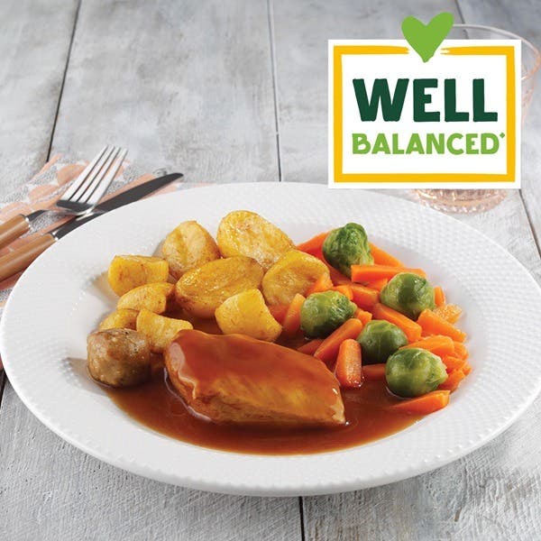 Roast Chicken Breast with Stuffing
