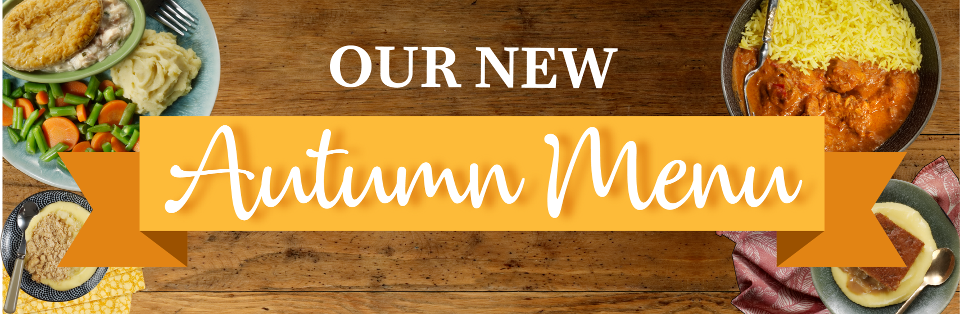 Our new autumn menu